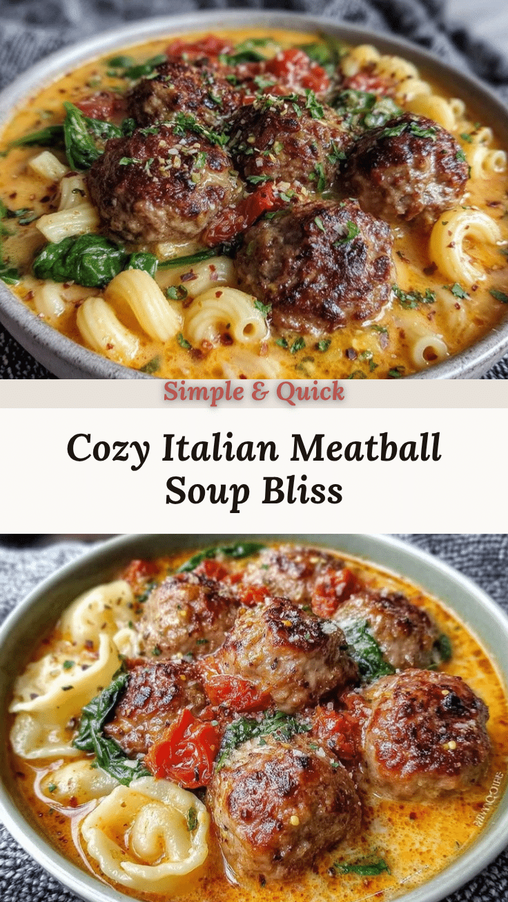 Italian Meatball Soup recipe