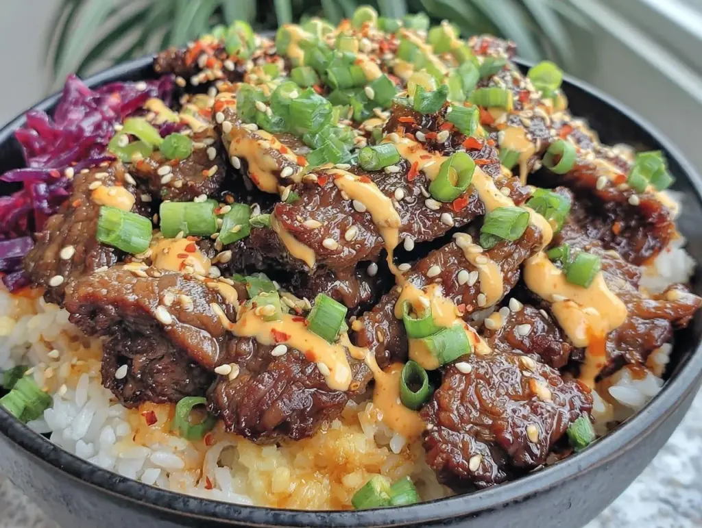 Korean Beef Bowls - featured image
