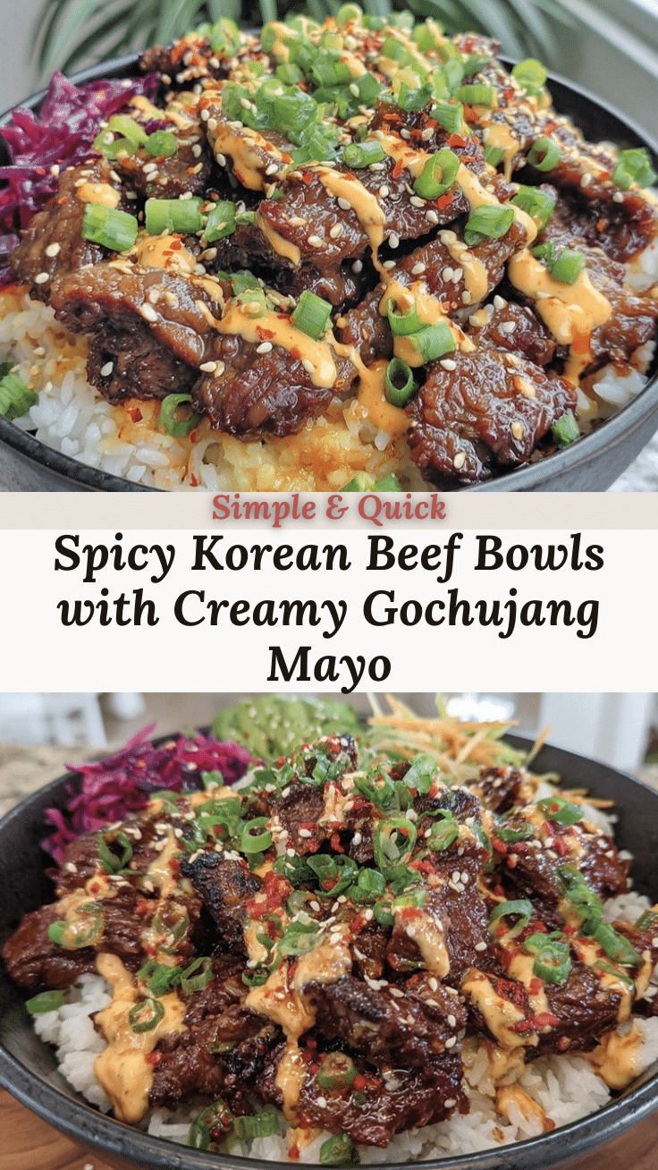 Korean Beef Bowls recipe