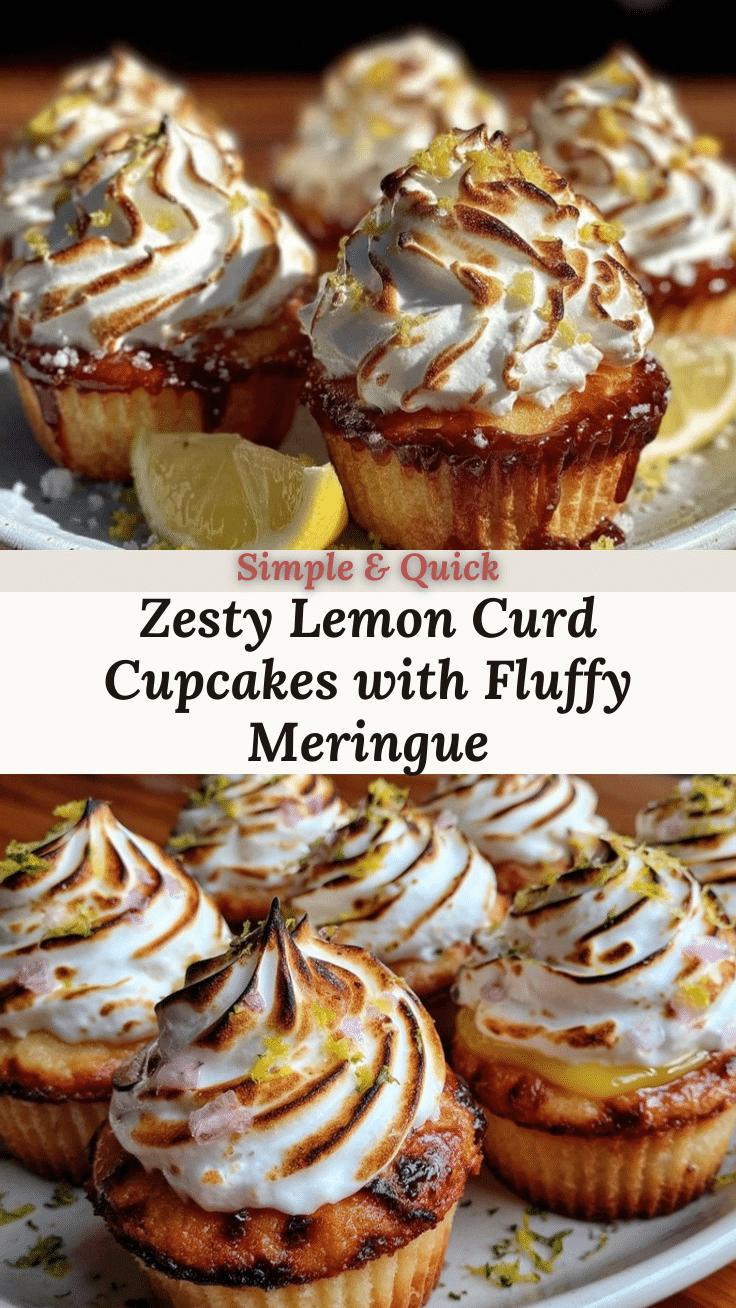 lemon curd filled cupcakes recipe