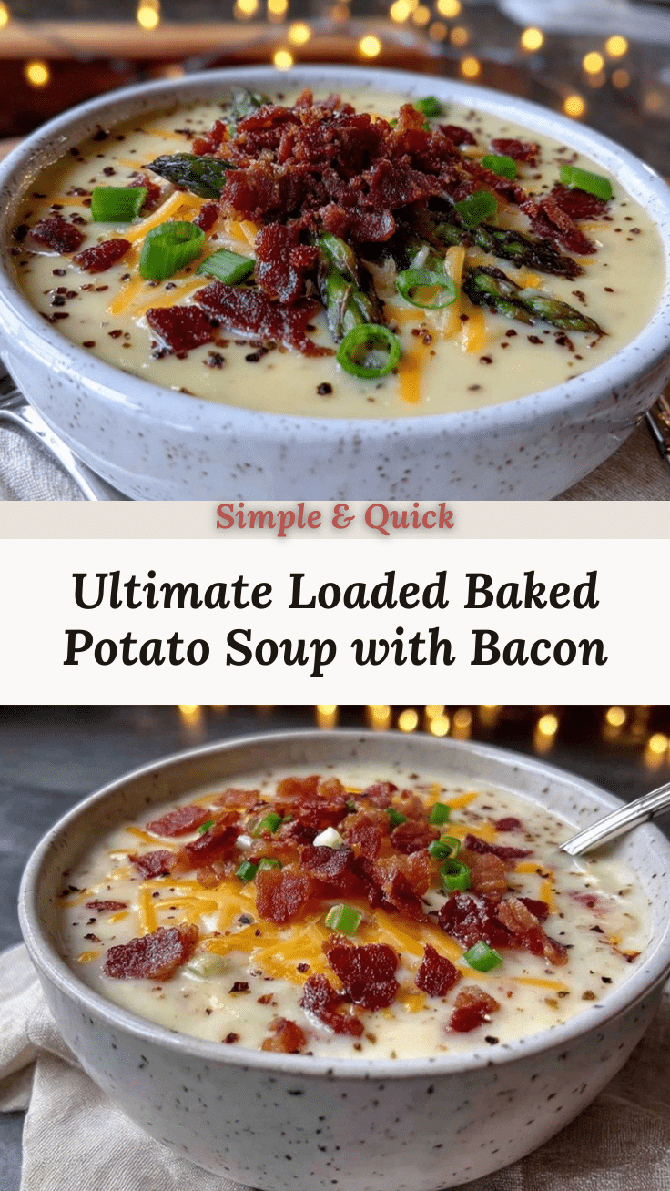 loaded baked potato soup recipe