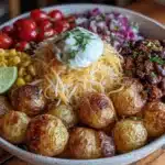 Loaded Potato Taco Bowl - featured image