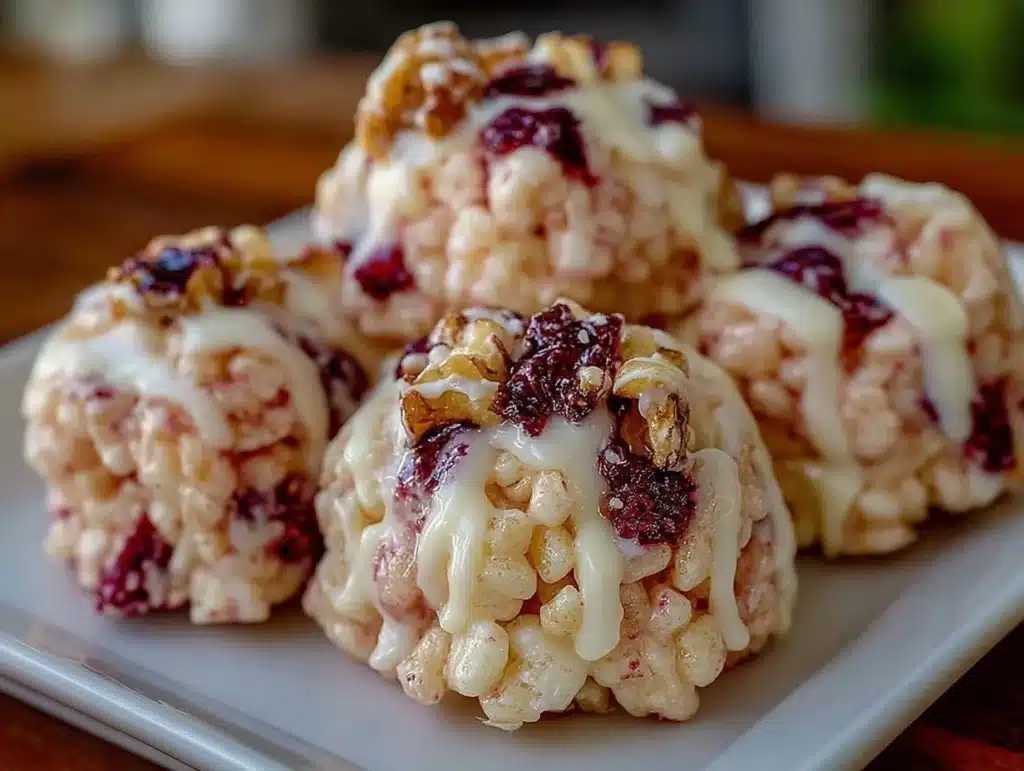 Marshmallow Rice Krispies Brains - featured image
