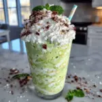 Mint Shamrock Shake Protein Smoothie - featured image
