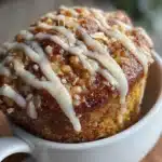 oatmeal muffin in a mug - featured image