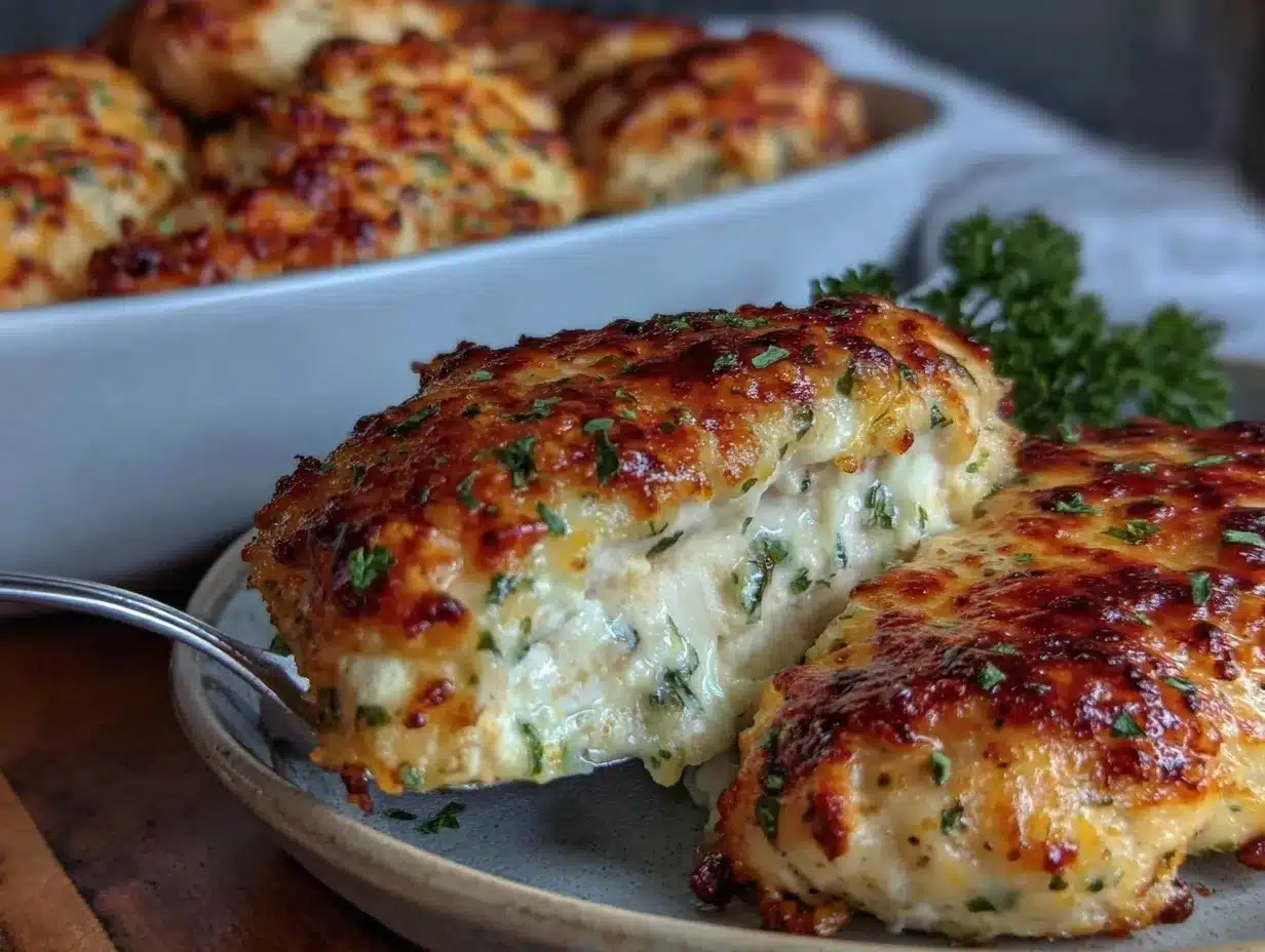 Parmesan Crusted Baked Chicken Breast preparation steps