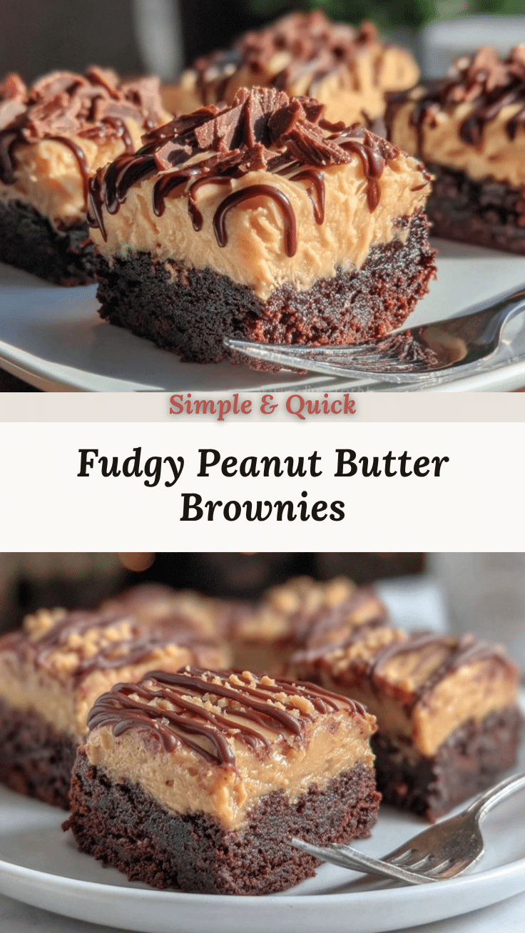peanut butter brownies recipe