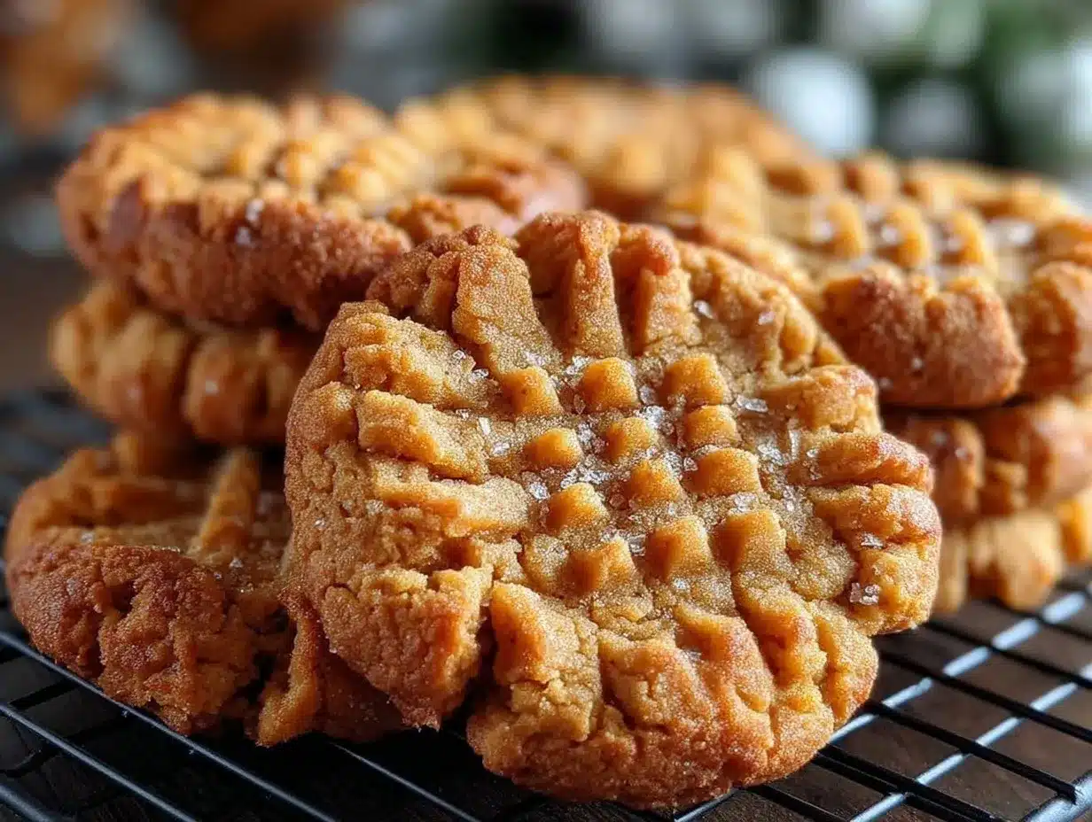 peanut butter cookies preparation steps