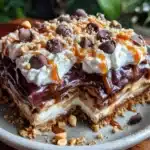 peanut butter lasagna - featured image