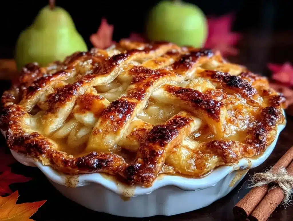 pear pie - featured image