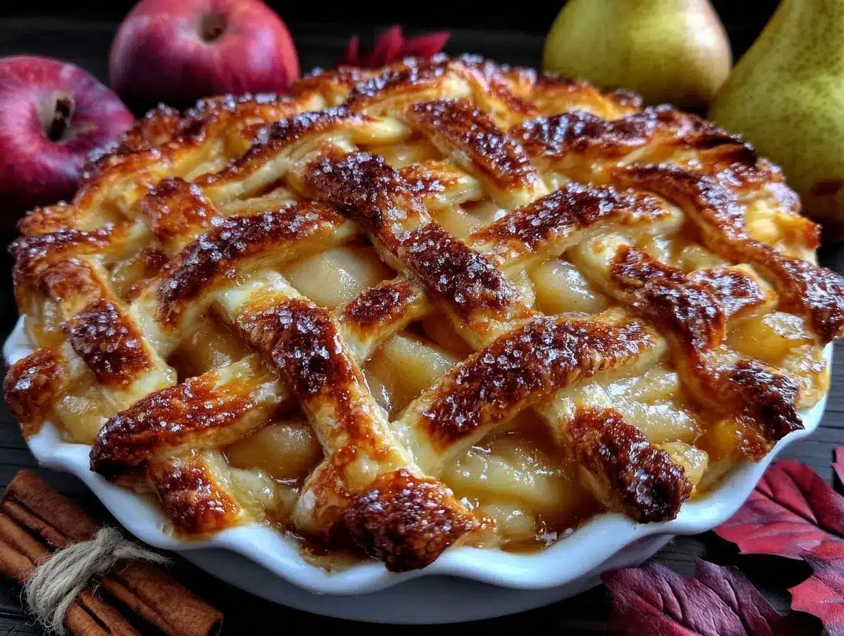 pear pie preparation steps