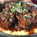 red wine braised short ribs - featured image