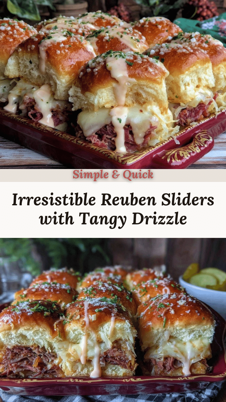Reuben Sandwich Sliders recipe
