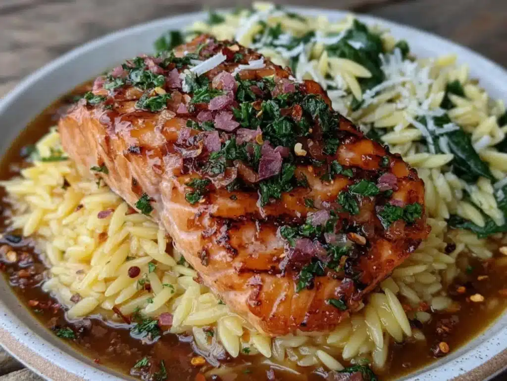 salmon allarrabbiata - featured image