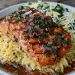 salmon allarrabbiata - featured image