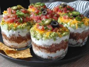 Seven-Layer Taco Dip Cups - featured image