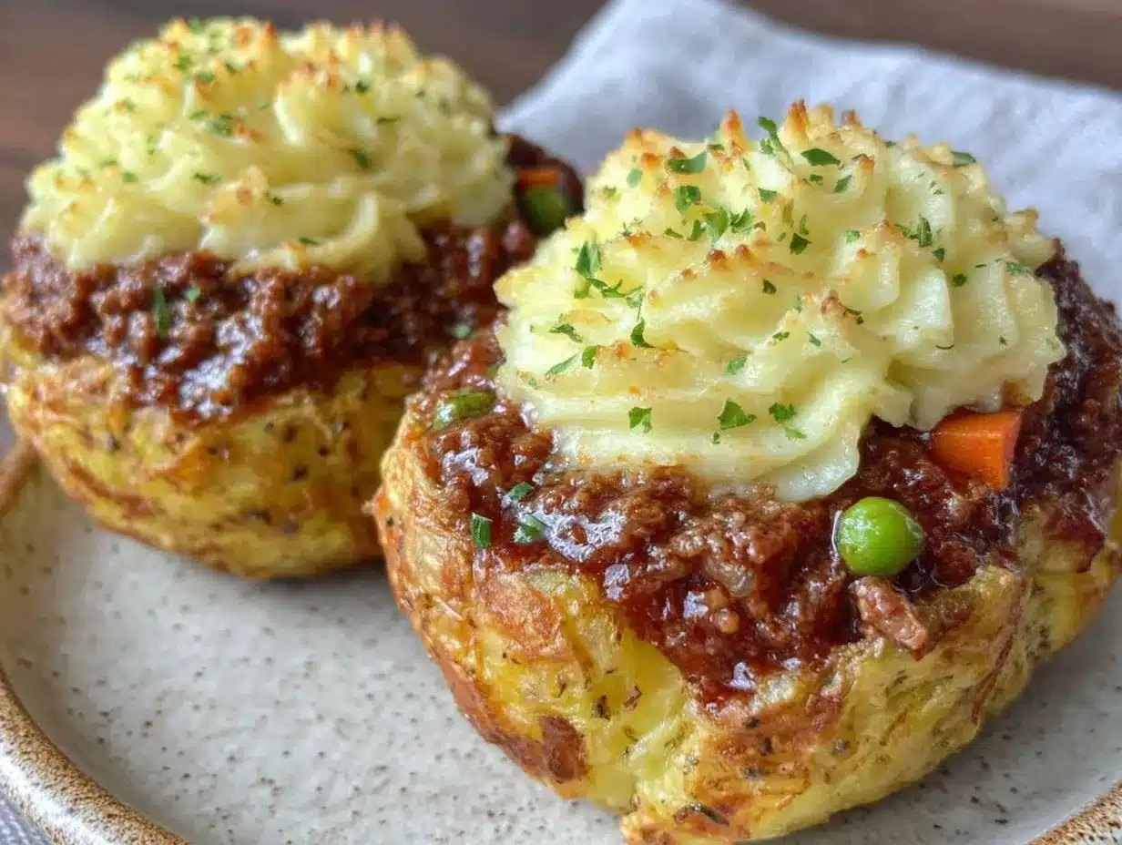 Shepherd’s Pie Twice-Baked Potatoes preparation steps
