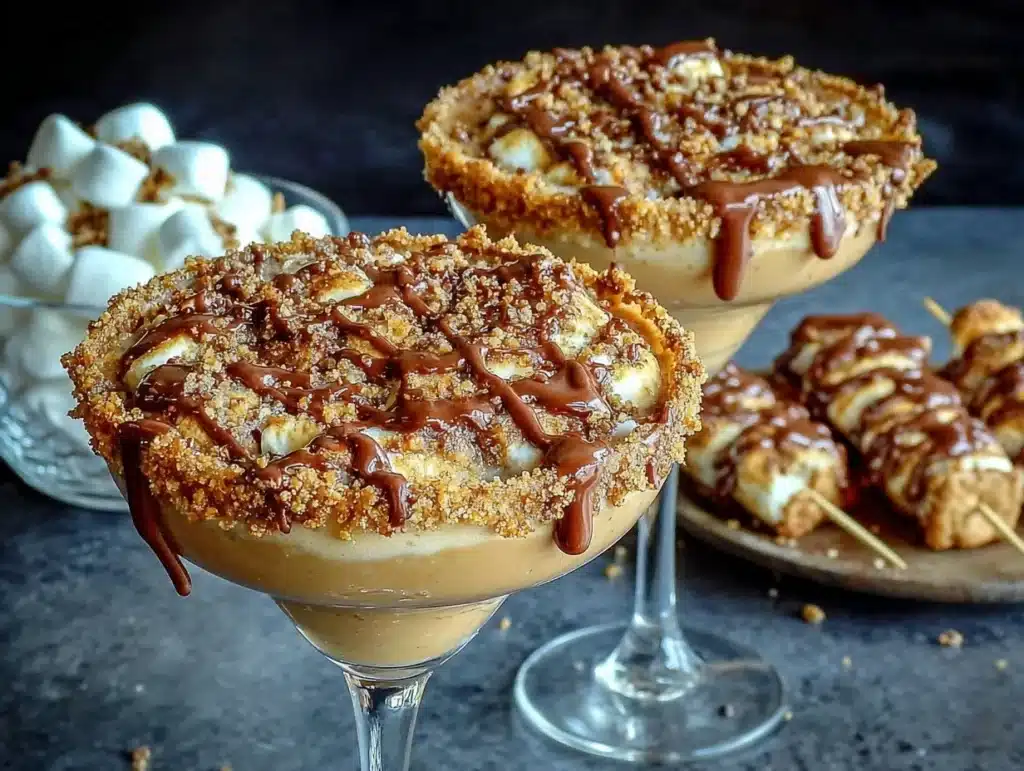 smores martini - featured image