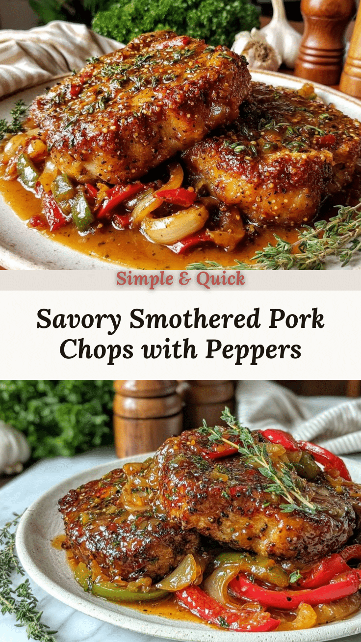 smothered pork chops recipe