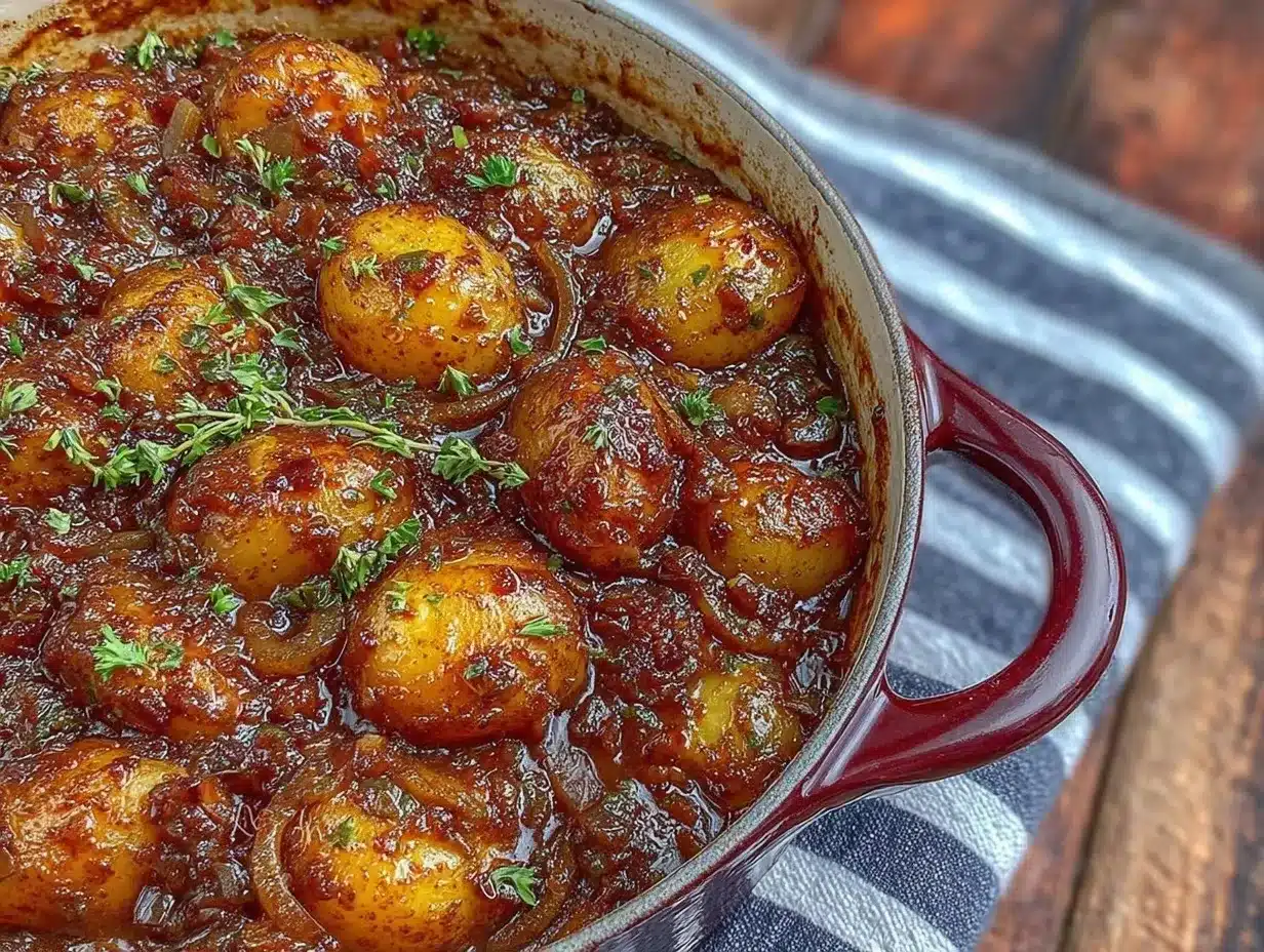 Southern stewed potatoes preparation steps