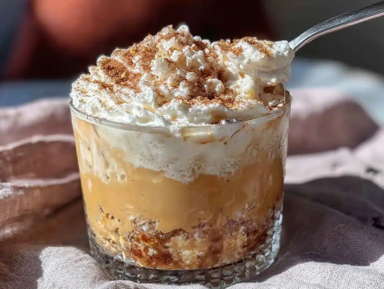 Starbucks Pumpkin Cream Cold Foam preparation steps