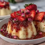 Strawberry Prosecco Panna Cotta - featured image