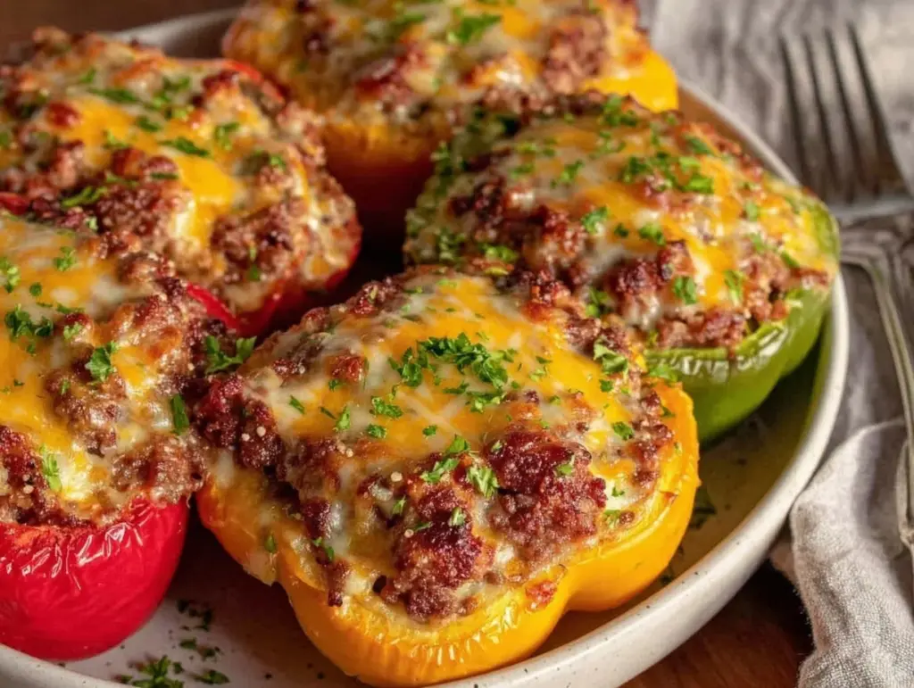stuffed bell peppers - featured image