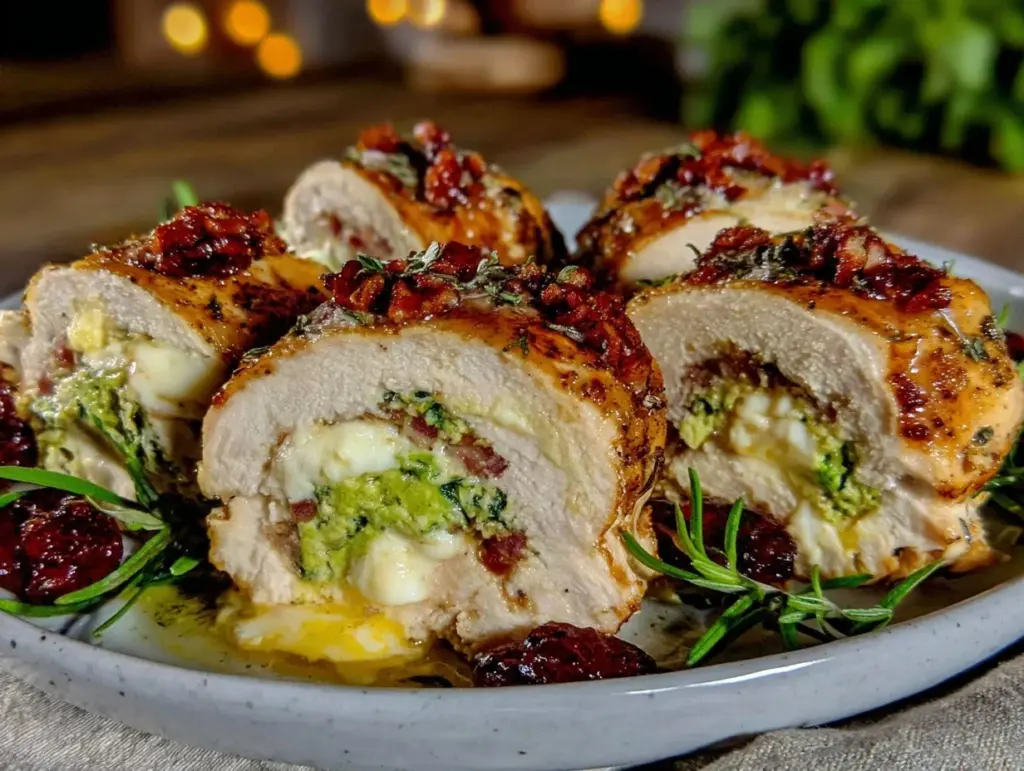 stuffed chicken breast recipe - featured image