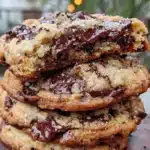 thick chocolate chip cookies - featured image