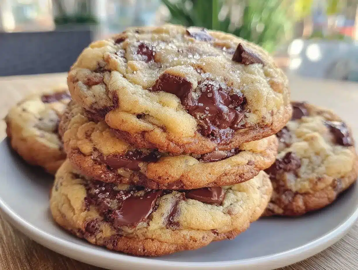 thick chocolate chip cookies preparation steps