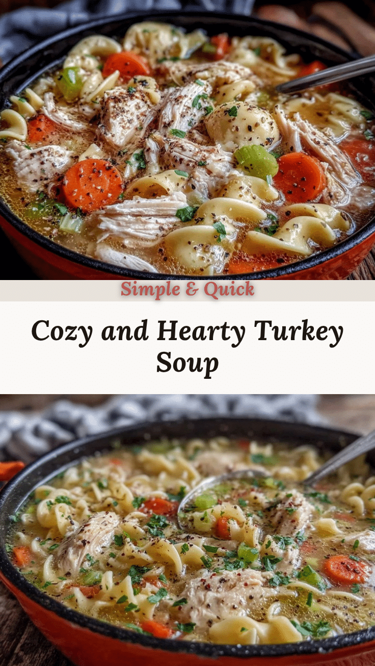 turkey noodle soup recipe