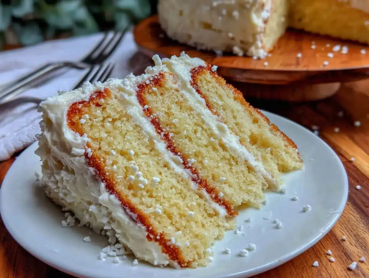 vanilla cake recipe preparation steps