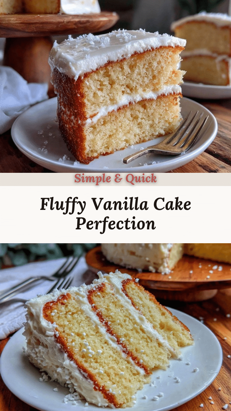 vanilla cake recipe recipe