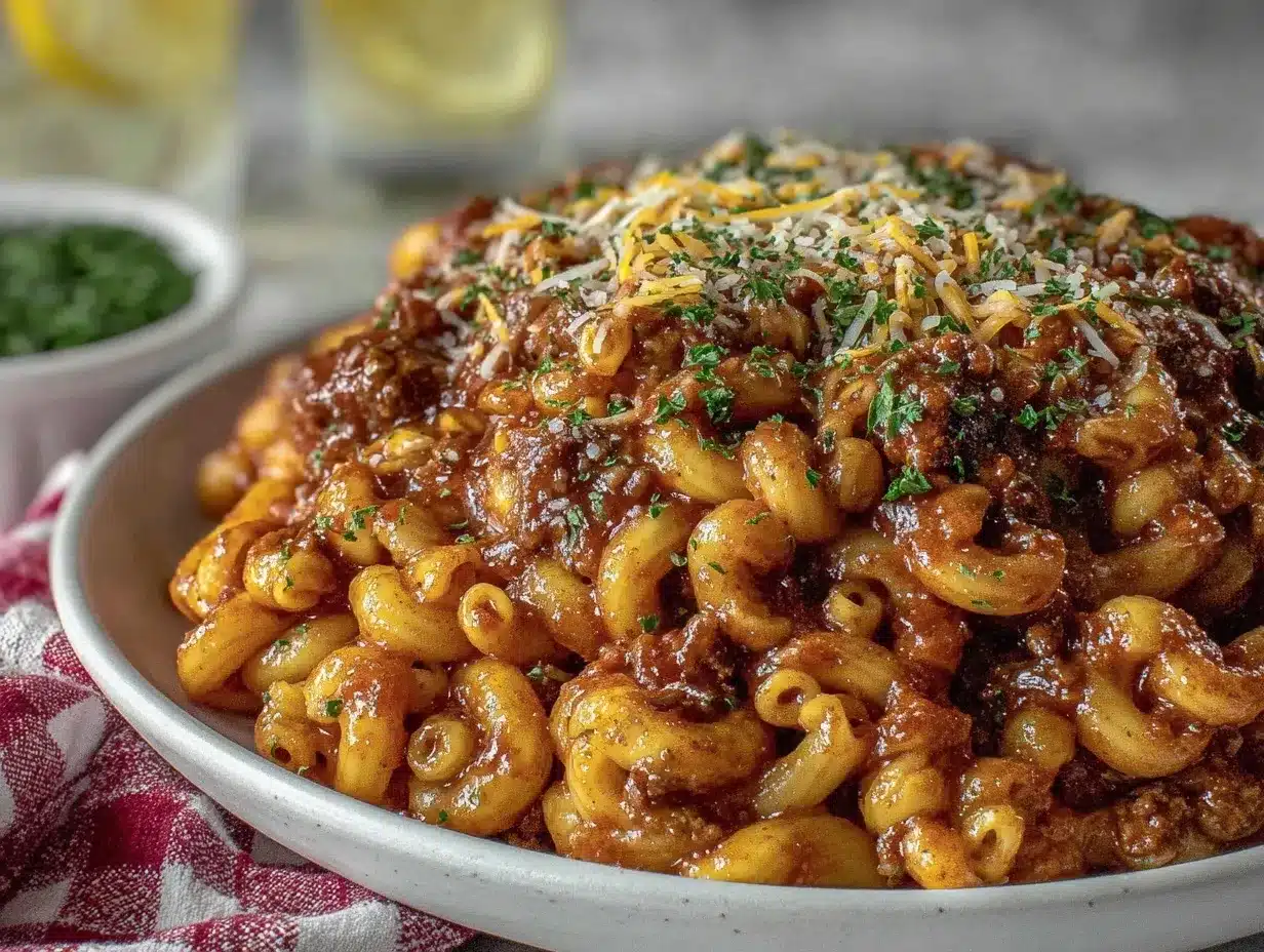 American Goulash Recipe preparation steps