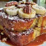 Bananas Foster French Toast Casserole - featured image