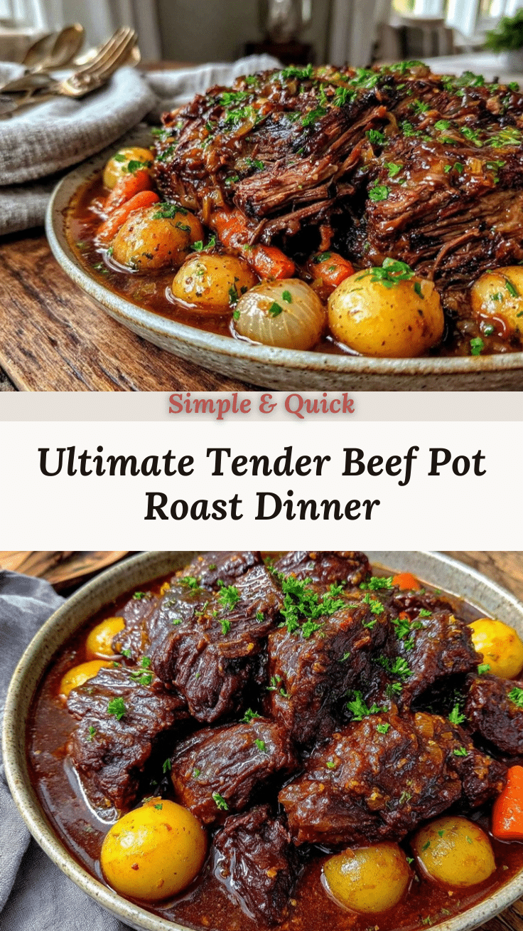 beef pot roast with vegetables recipe