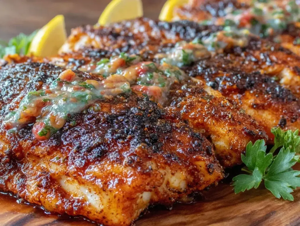 blackened catfish - featured image