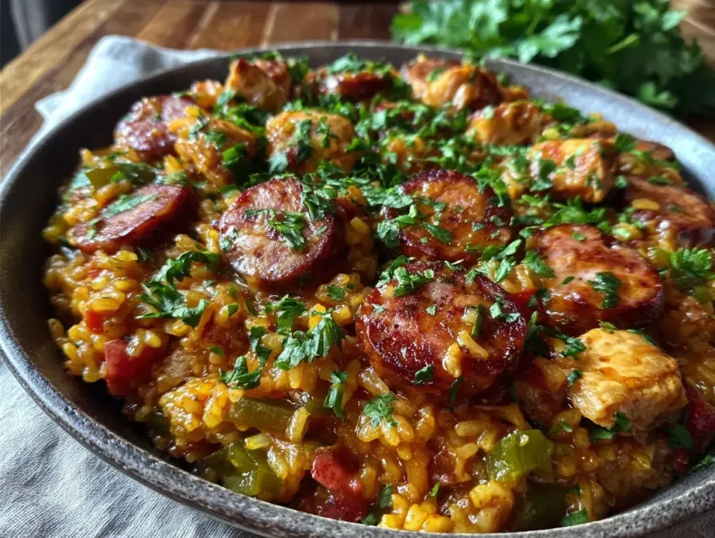 Cajun jambalaya recipe - featured image