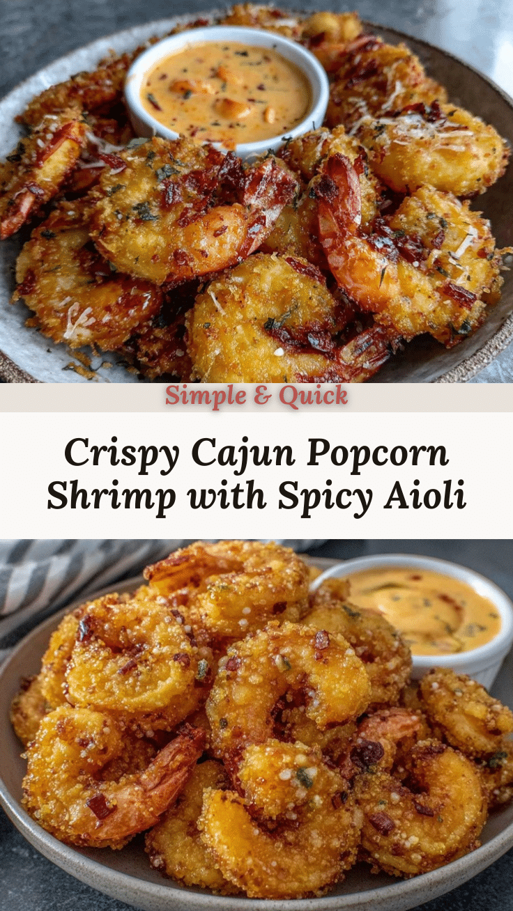 Cajun popcorn shrimp recipe