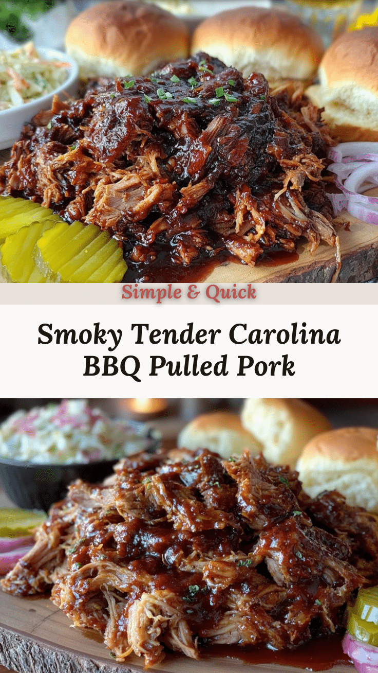 Carolina BBQ Pulled Pork recipe
