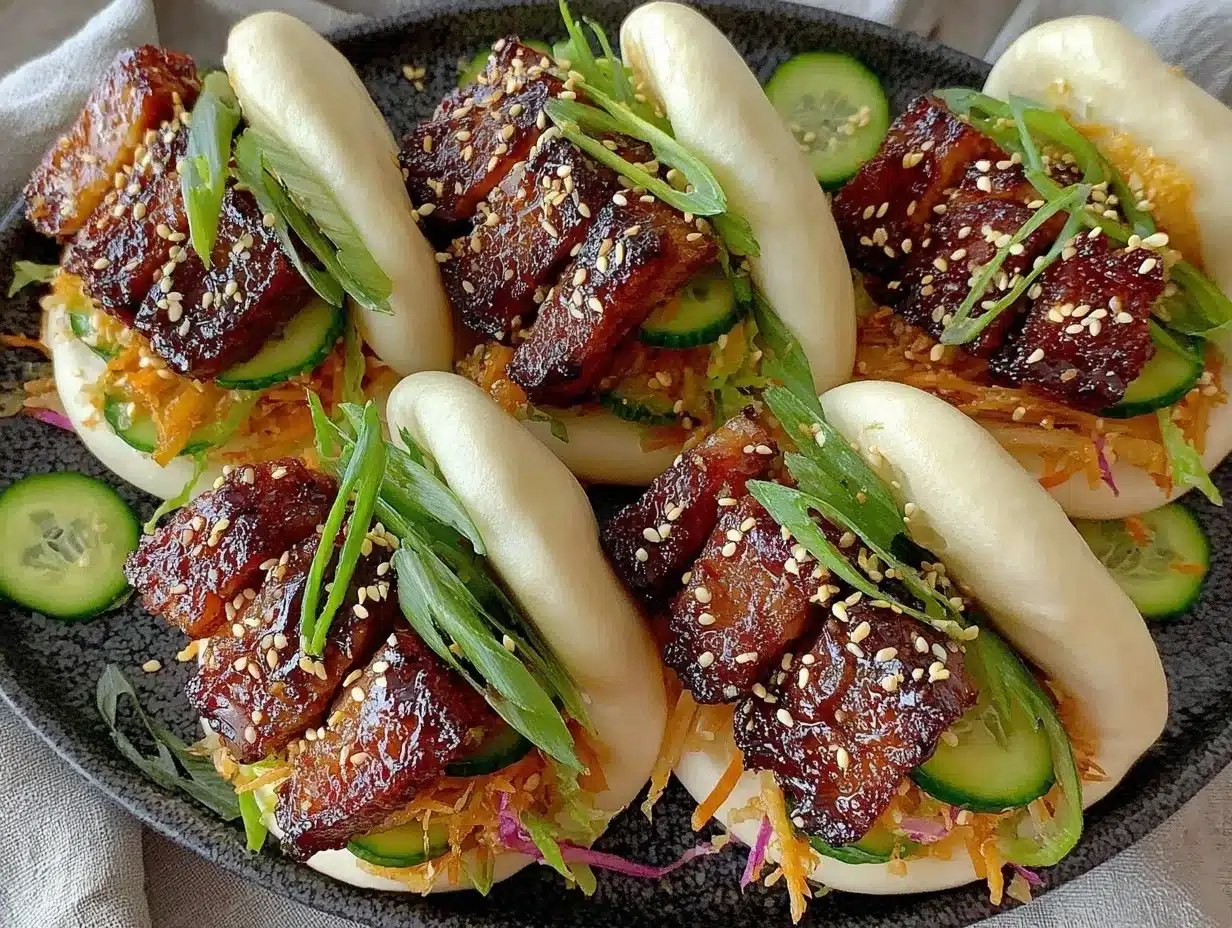 Char Siu Pork Belly Bao Buns preparation steps