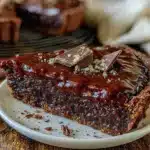 chocolate ganache tart - featured image