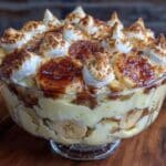 creamy banana pudding - featured image