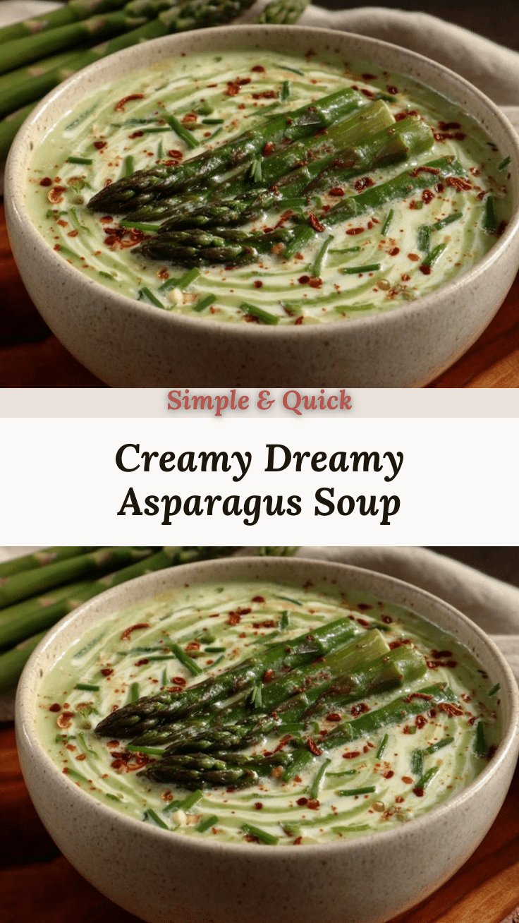 creamy cream of asparagus soup recipe