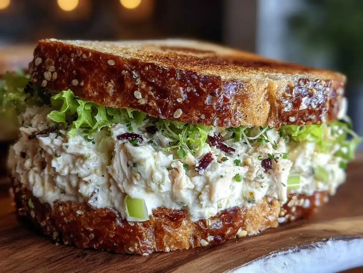 creamy crunchy tuna salad sandwich preparation steps