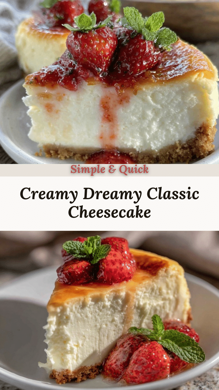 creamy new york-style cheesecake recipe