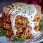 crispy country fried steak - featured image