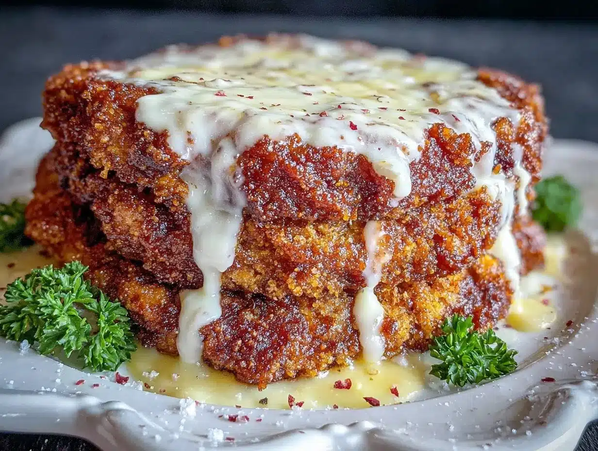 crispy country fried steak preparation steps