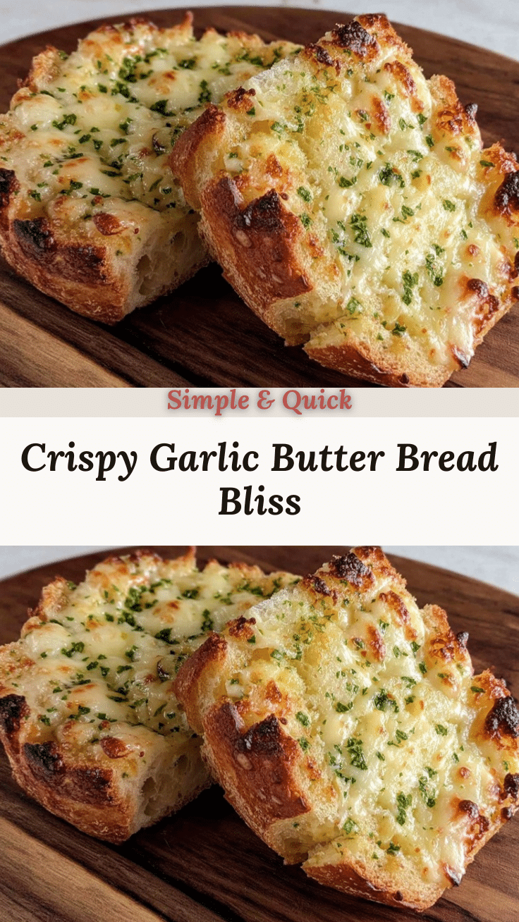crispy garlic bread bliss recipe
