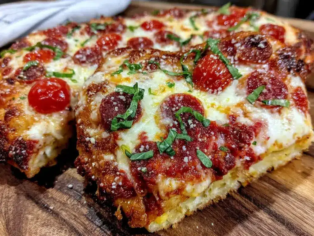 crispy heart-shaped pizza - featured image